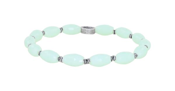 light green - Petit Glamour d'Afrique - Konplott bracelet